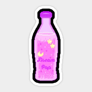 Pixel Bottle Sticker